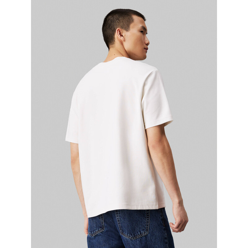 Calvin Klein pánské krémové tričko