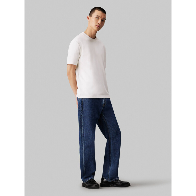 Calvin Klein pánské krémové tričko