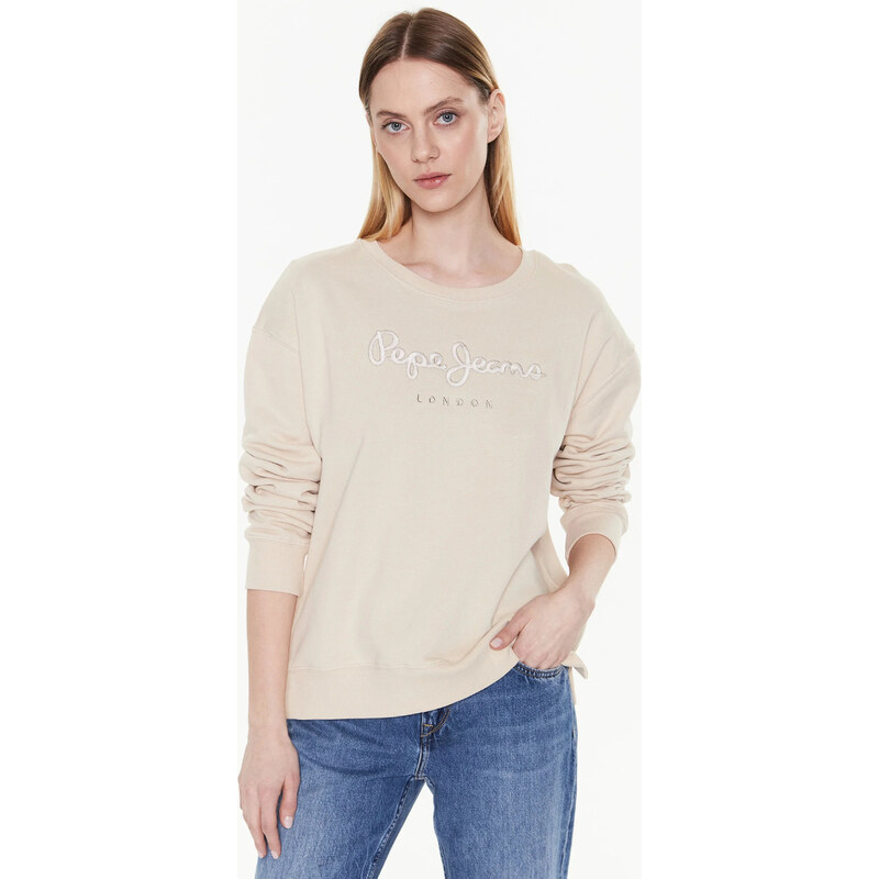 Pepe Jeans dámská béžová Loreta mikina