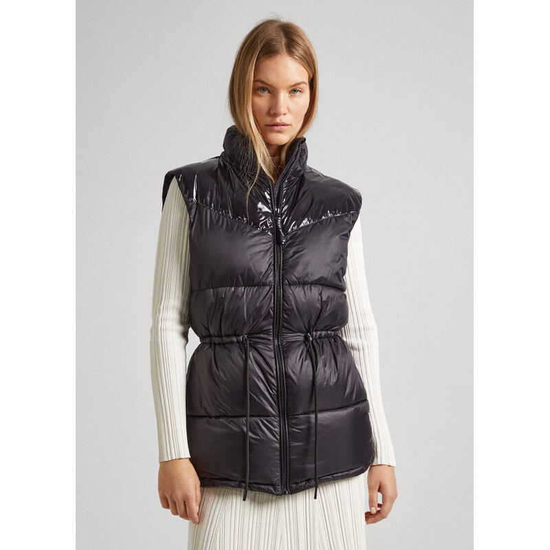 Pepe Jeans černá vesta SARAH