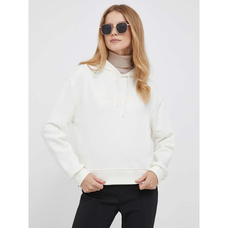 Pepe Jeans dámská krémová mikina