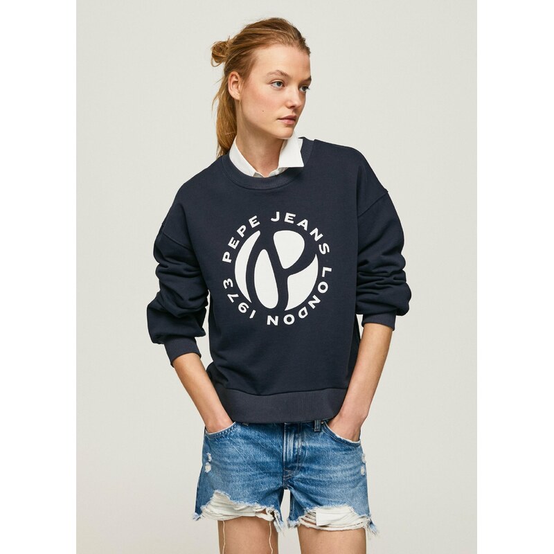 Pepe Jeans dámská modrá mikina WY LLILE 109096940