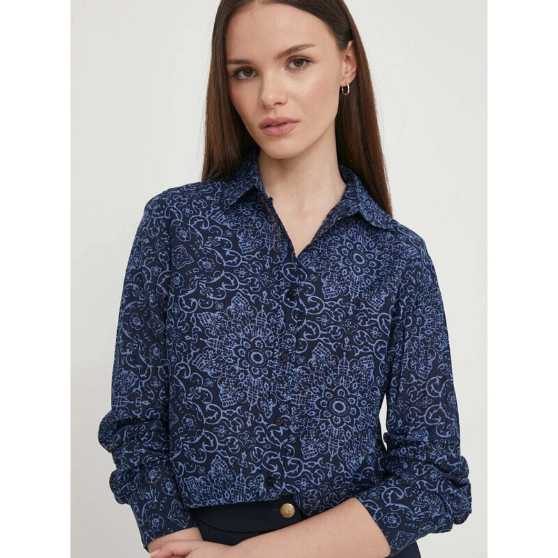 Pepe Jeans dámská tmavěmodrá košile