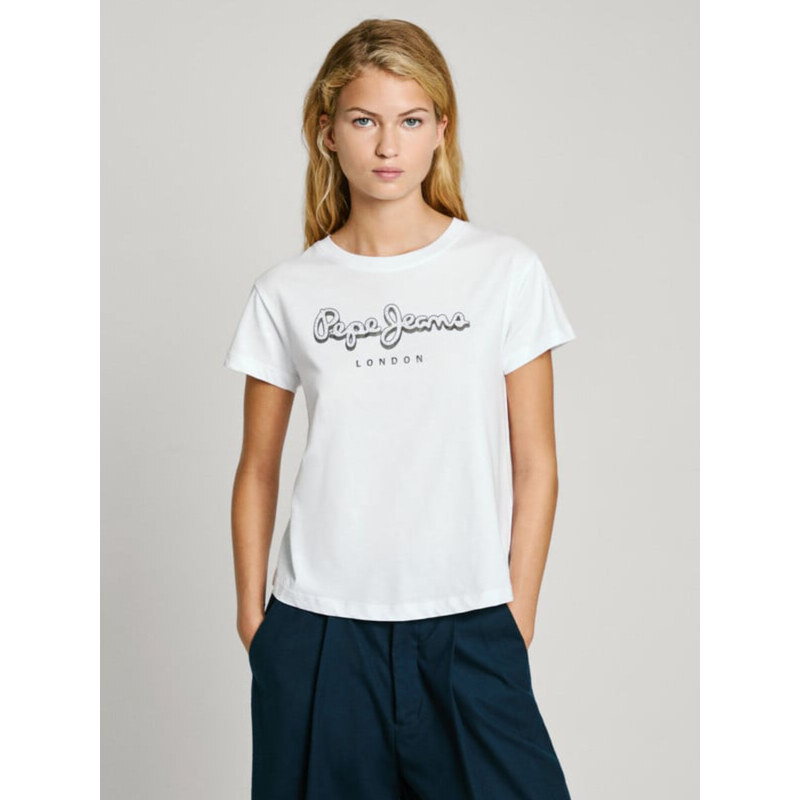 Pepe Jeans dámské bílé tričko Gaia
