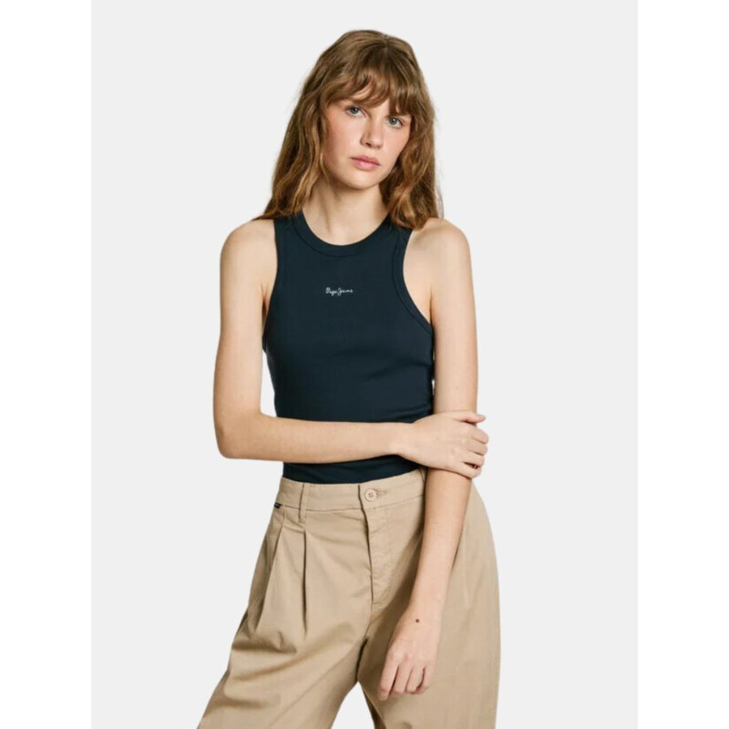 Pepe Jeans dámské černé tílko MARIAN