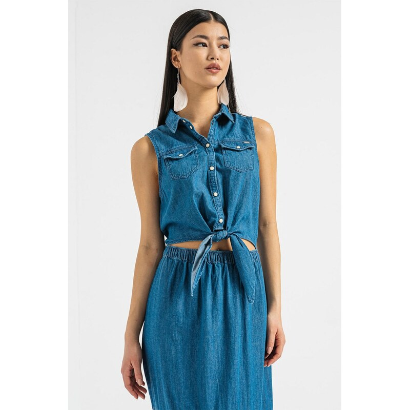Pepe Jeans dámské denimové šaty AURORA 109097059