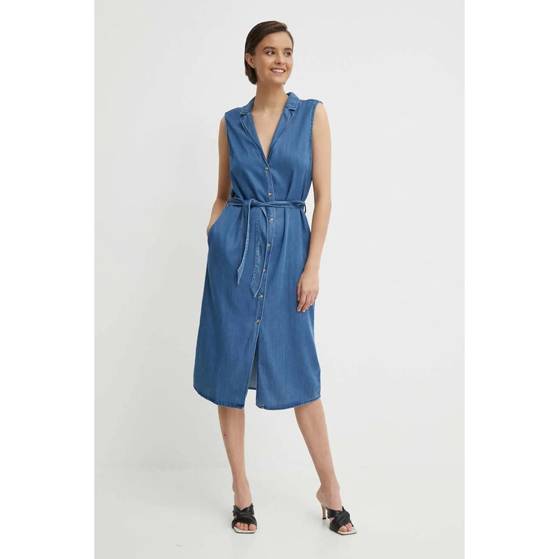 Pepe Jeans dámské denimové šaty MAGGIE