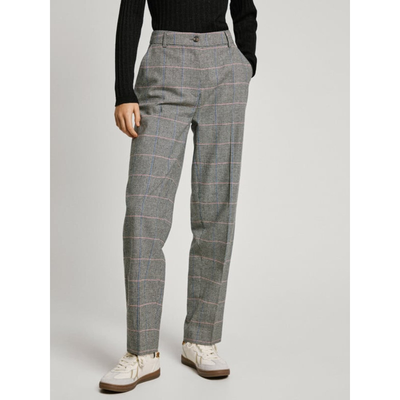 Pepe Jeans dámské šedé kalhoty FLORINE 109097173