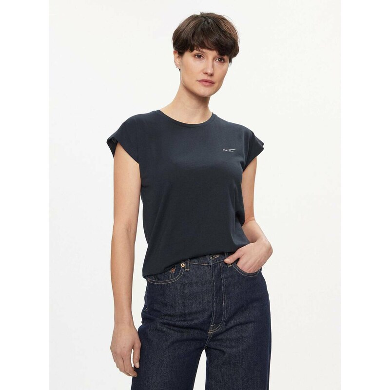 Pepe Jeans dámské tmavě modré tričko