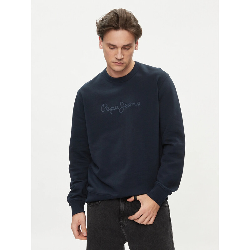Pepe Jeans pánská modrá mikina