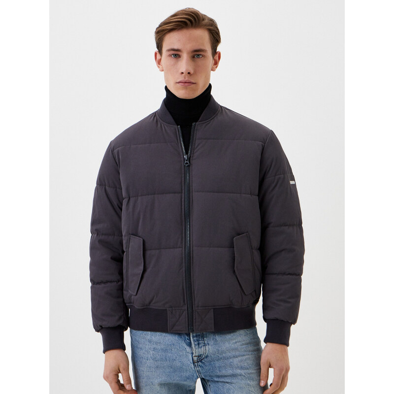 Pepe Jeans pánská šedá bunda bomber