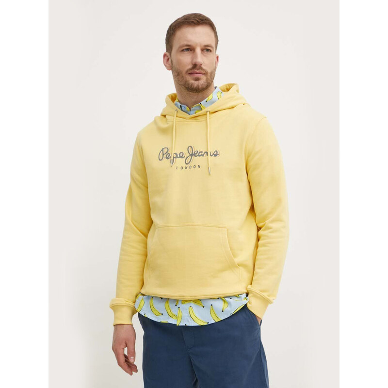 Pepe Jeans pánská žlutá mikina