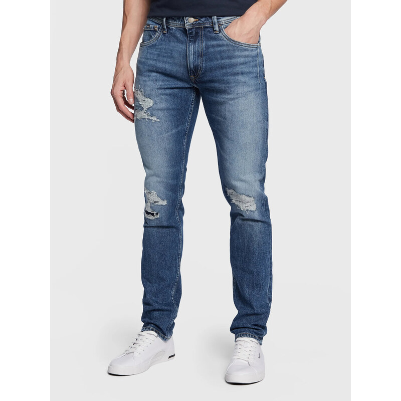 Pepe Jeans pánské modré džíny Stanley