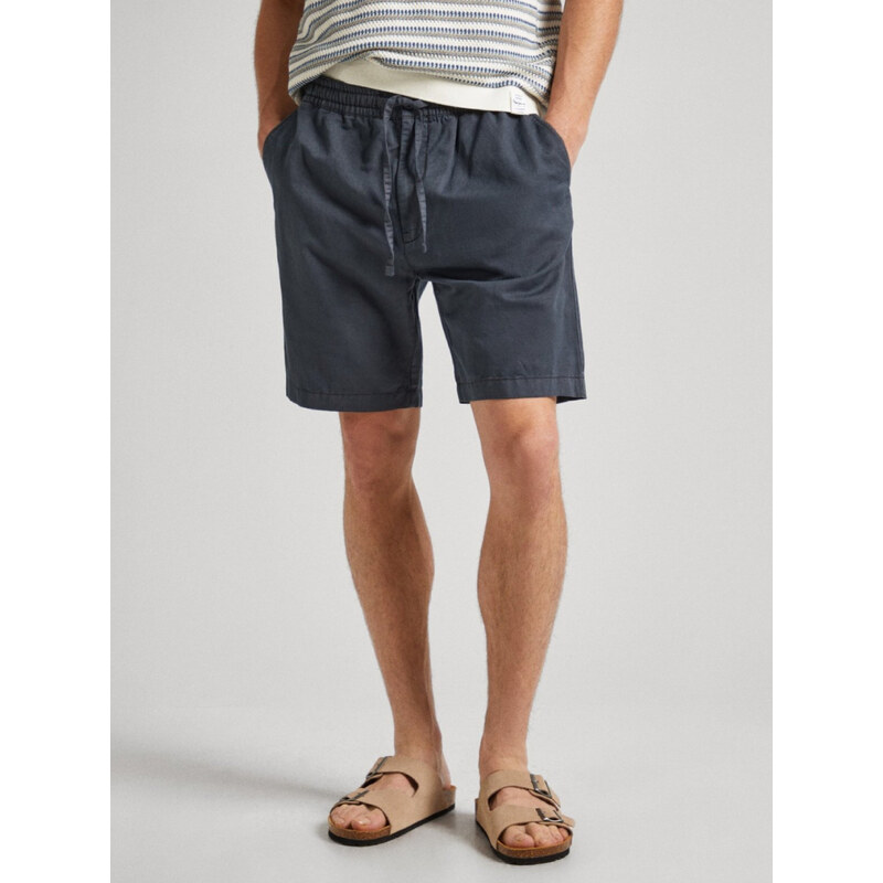 Pepe Jeans pánské šedé šortky