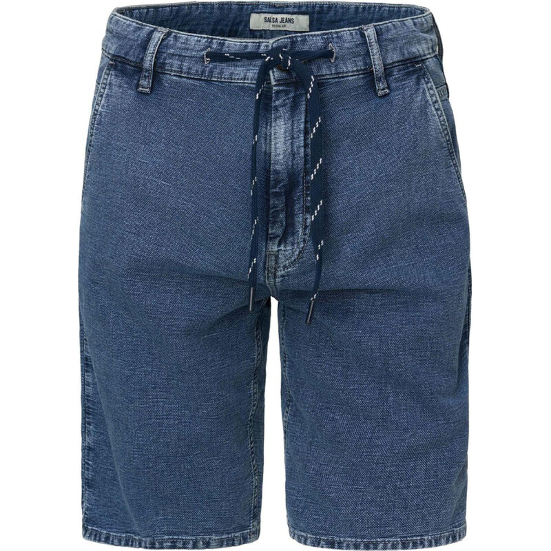 Salsa Jeans pánské modré džínové šortky