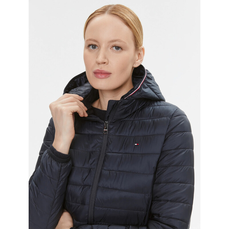 Tommy Hilfiger dámská tmavě modrá bunda