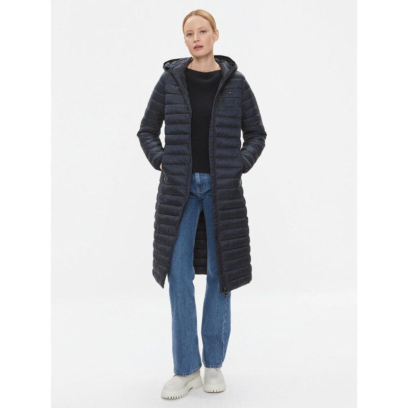 Tommy Hilfiger dámská tmavě modrá bunda
