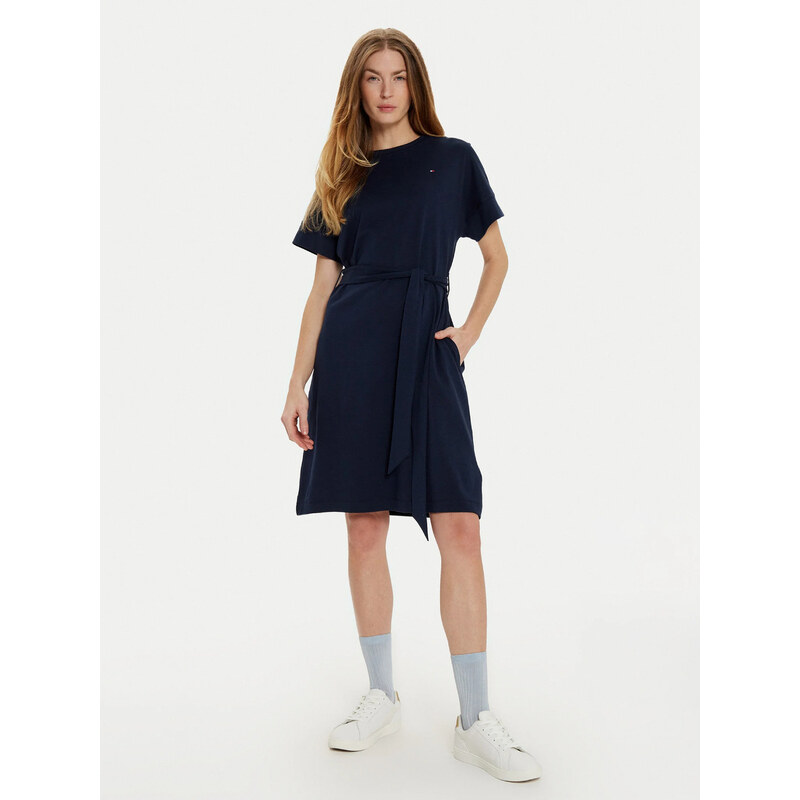 Tommy Hilfiger dámské tmavě modré šaty