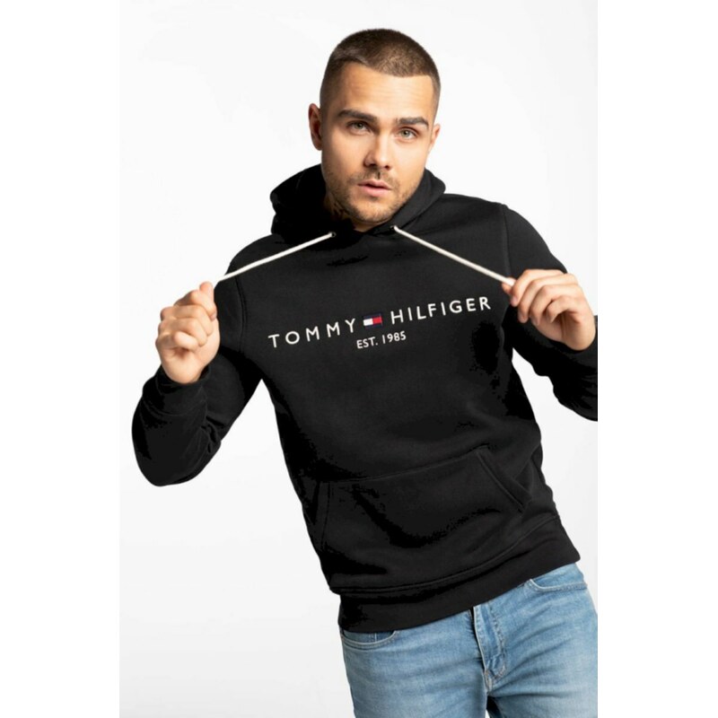 Tommy Hilfiger pánská černá mikina