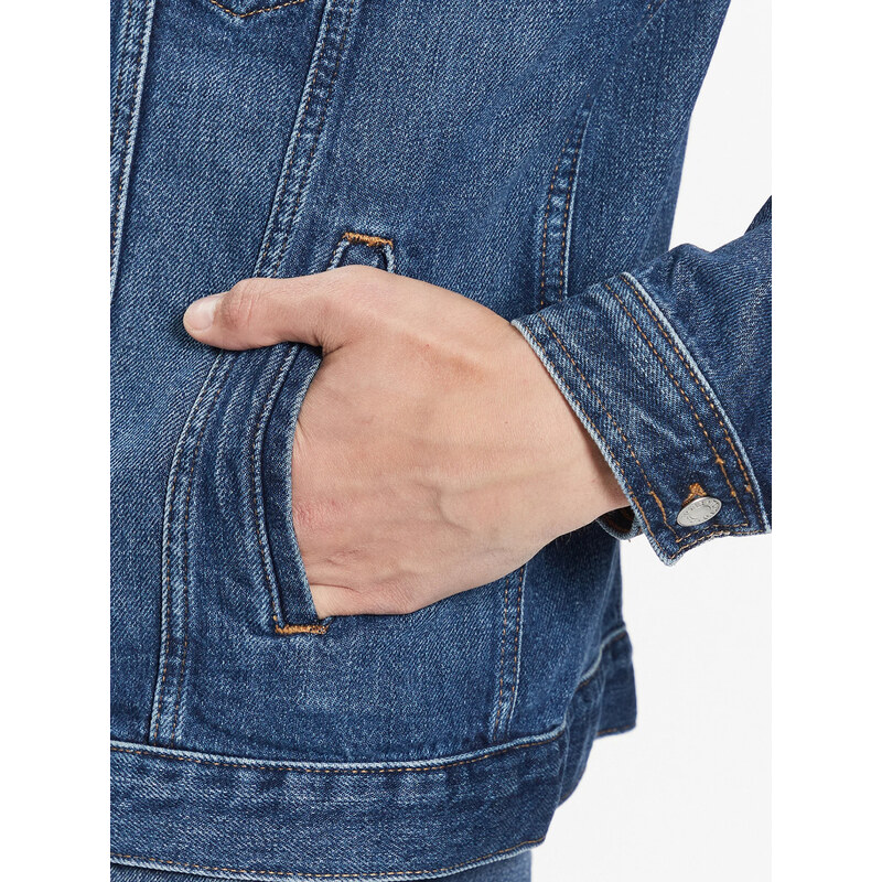 Tommy Hilfiger pánská modrá džínová bunda