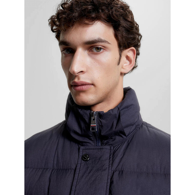 Tommy Hilfiger pánská tmavě modrá parka