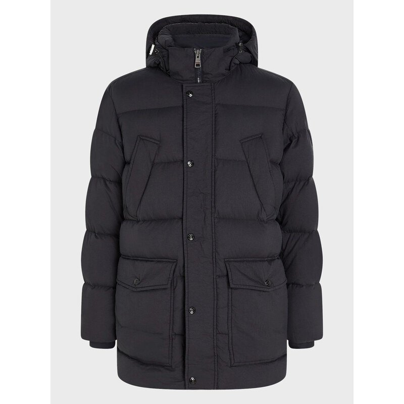 Tommy Hilfiger pánská tmavě modrá parka