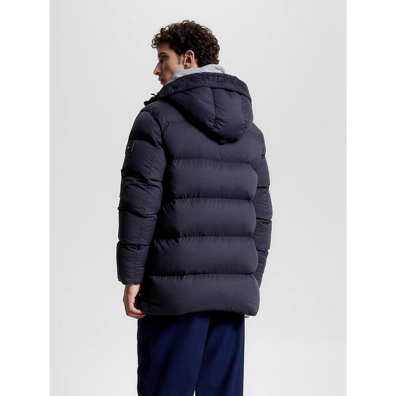 Tommy Hilfiger pánská tmavě modrá parka