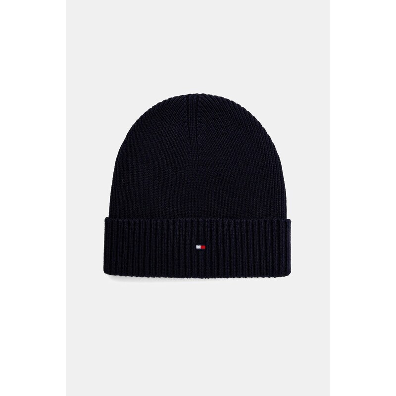 Čepice a rukavice s příměsí kašmíru Tommy Hilfiger 2-pack tmavomodrá barva, AM0AM13806