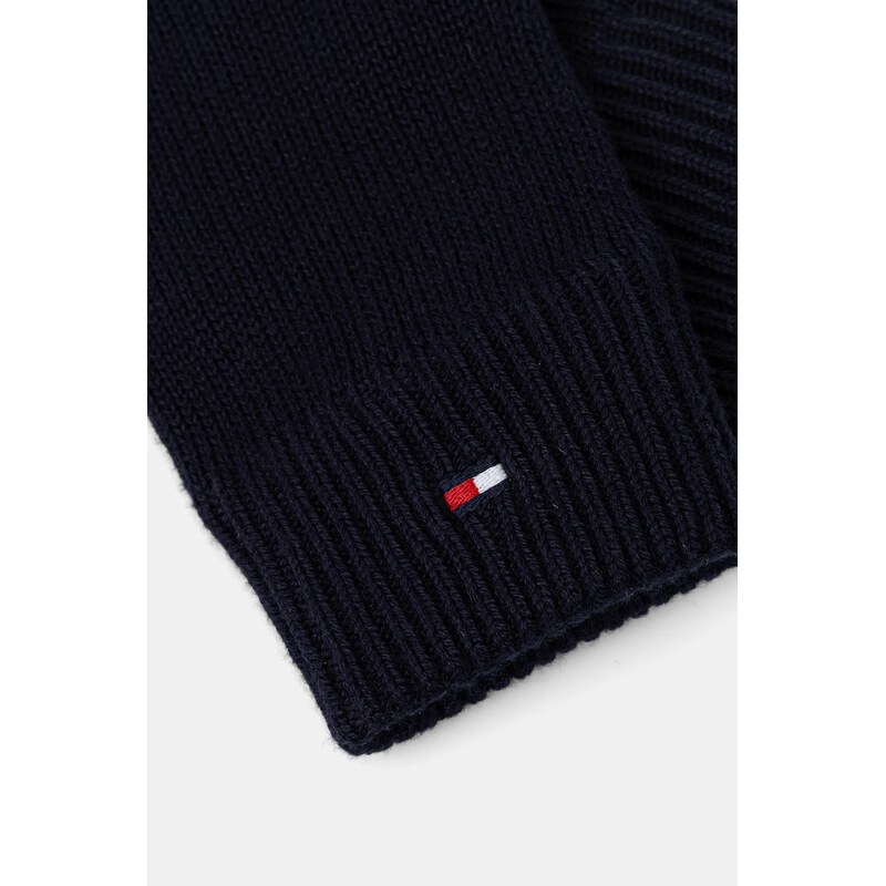 Čepice a rukavice s příměsí kašmíru Tommy Hilfiger 2-pack tmavomodrá barva, AM0AM13806