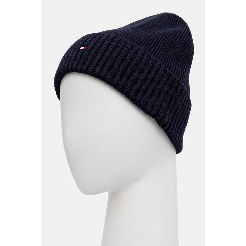 Čepice a rukavice s příměsí kašmíru Tommy Hilfiger 2-pack tmavomodrá barva, AM0AM13806