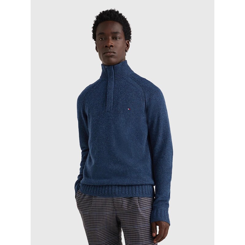 Tommy Hilfiger pánský modrý svetr