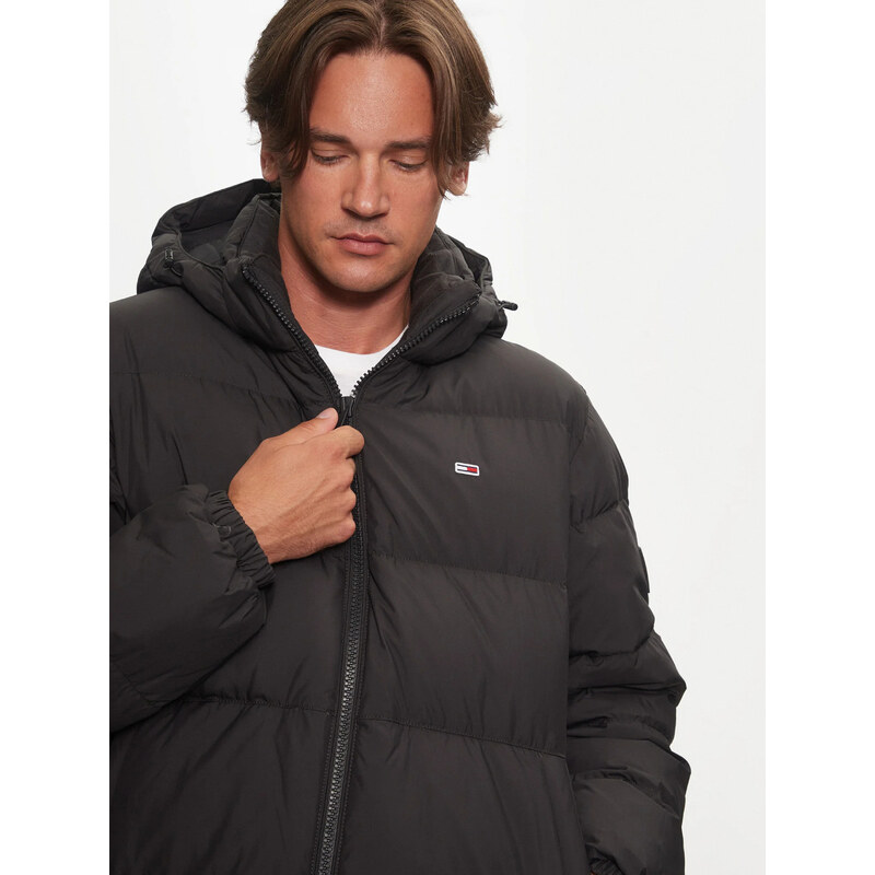 Tommy Jeans pánská černá bunda