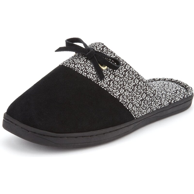 Marks and Spencer M&S Collection Secret Support™ Suede Ditsy Floral Print Slippers