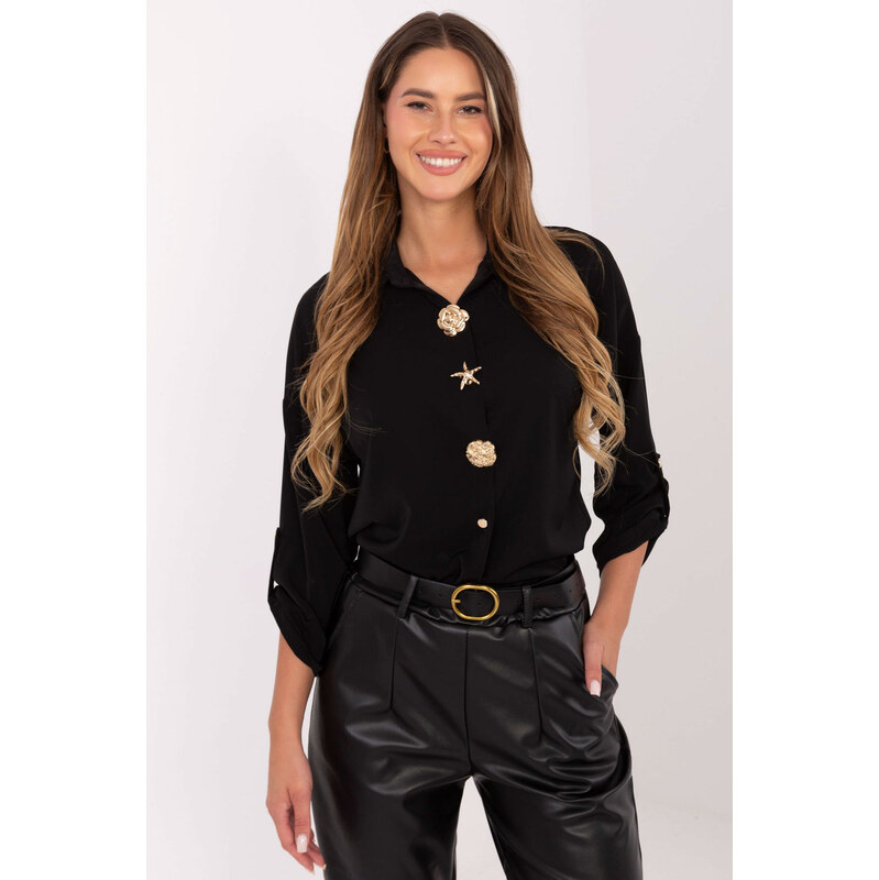Košile s dlouhým rukávem model 219051 Rue Paris
