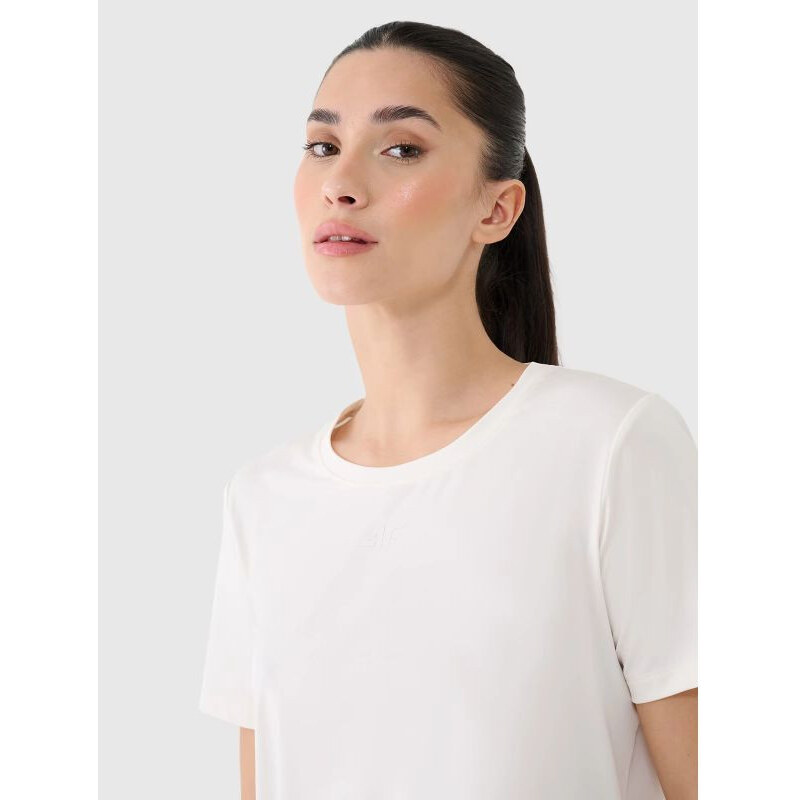 Dámské oversize rychleschnoucí tréninkové tričko 4F 4FRSS25TFTSF1236 113457060