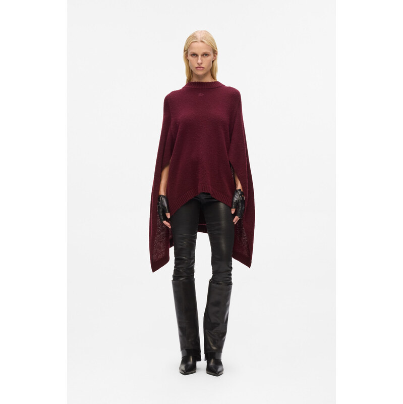 SVETR KARL LAGERFELD POLO KNIT CAPE