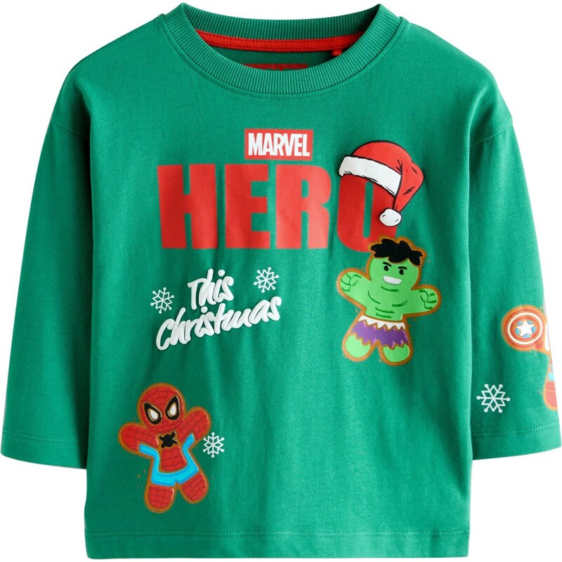 Next Tričko Marvel zelená / červená