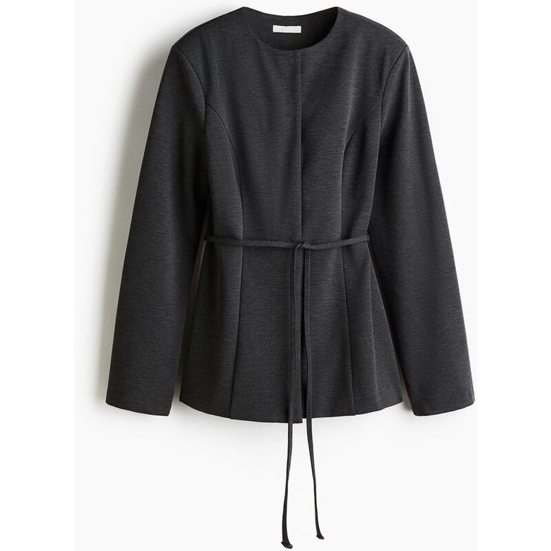 H&M - Sako Ponte di Romas páskem - černá 109112492