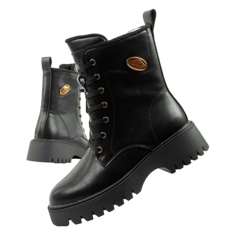 Lee Cooper boty dámské trapperské boty kožené zateplené dámské boty 109117557
