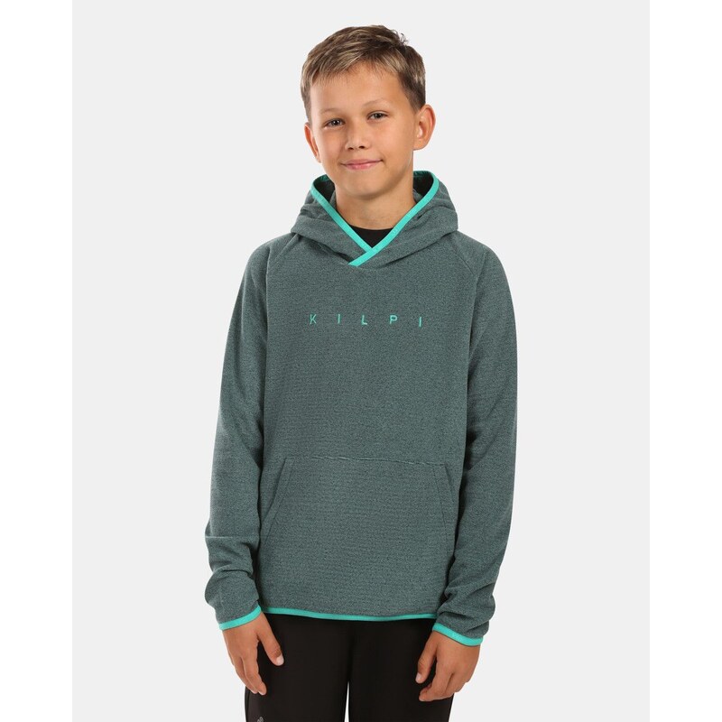 Chlapecká fleecová mikina s kapucí Kilpi FLOND-JB 110 109632327