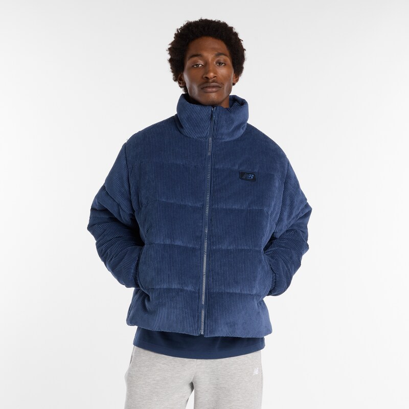 Pánská bunda New Balance MO53510NNY – tmavomodrá