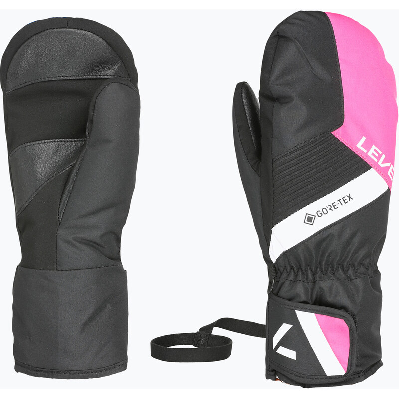Dětské lyžařské rukavice Level Neo JR Gore-Tex Mitt fuchsia