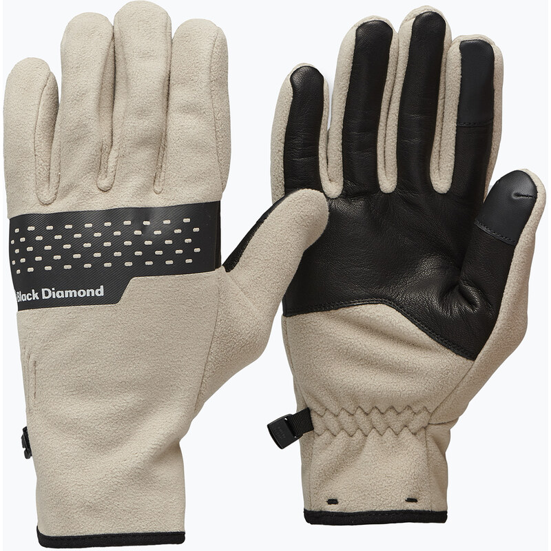 Skialpové rukavice Black Diamond Alpine Fleece moonstone
