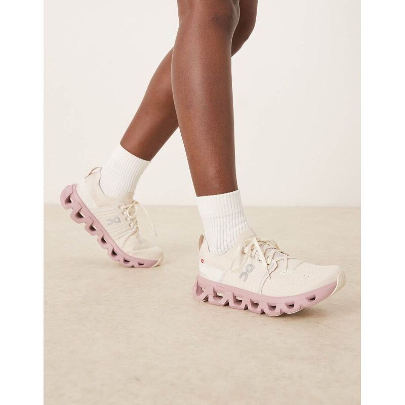 ON Cloudswift 4 running trainers in pearl and mauve-Purple
