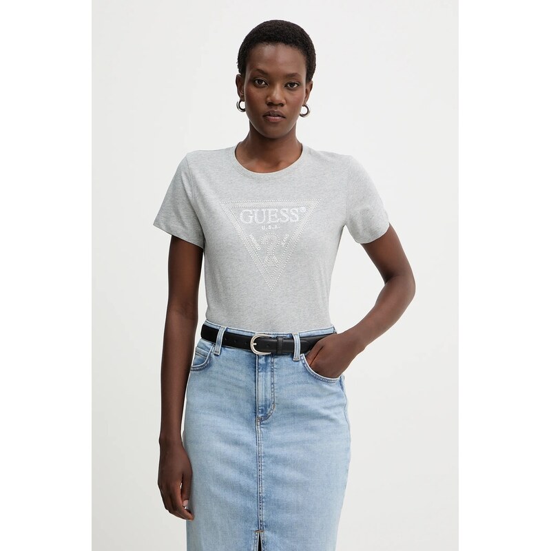 Bavlněné tričko Guess 110542382