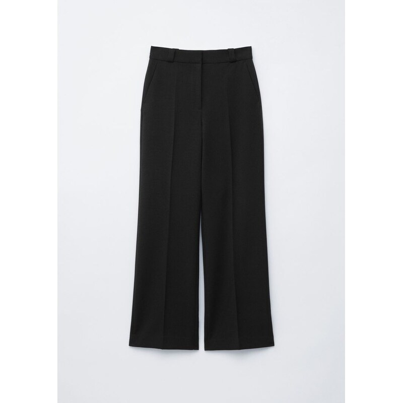 H&M - Kalhotys rovnými puky - černá 108131374