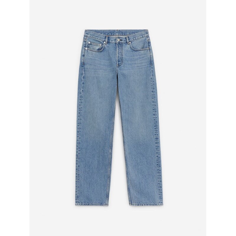 H&M - OCEAN volné rovné džíny - modrá 108132446