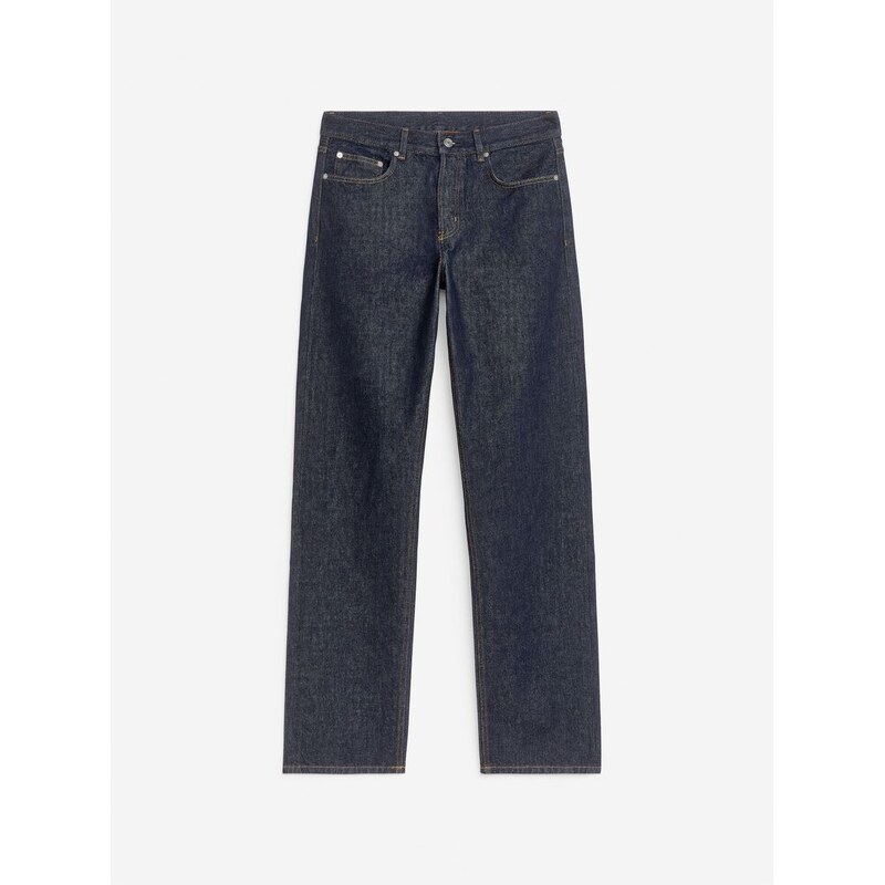 H&M - OCEAN volné rovné džíny - modrá 108132385