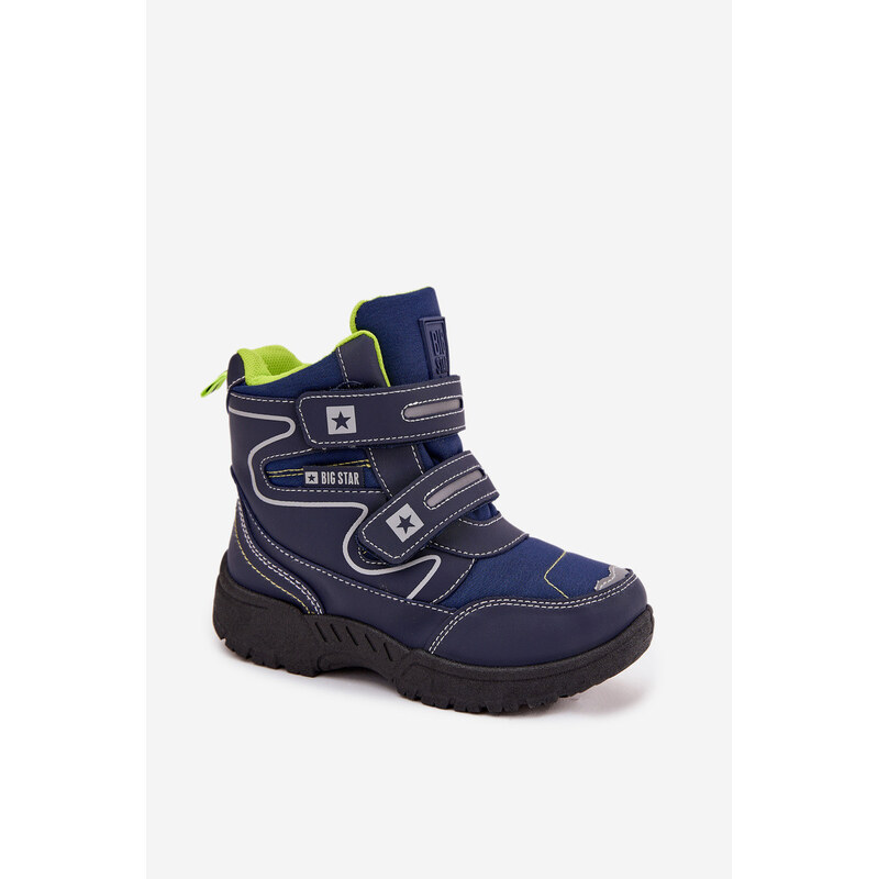 Big Star Shoes Zateplené Dětské Sněhule Traperky Big Star OO374049 110754251