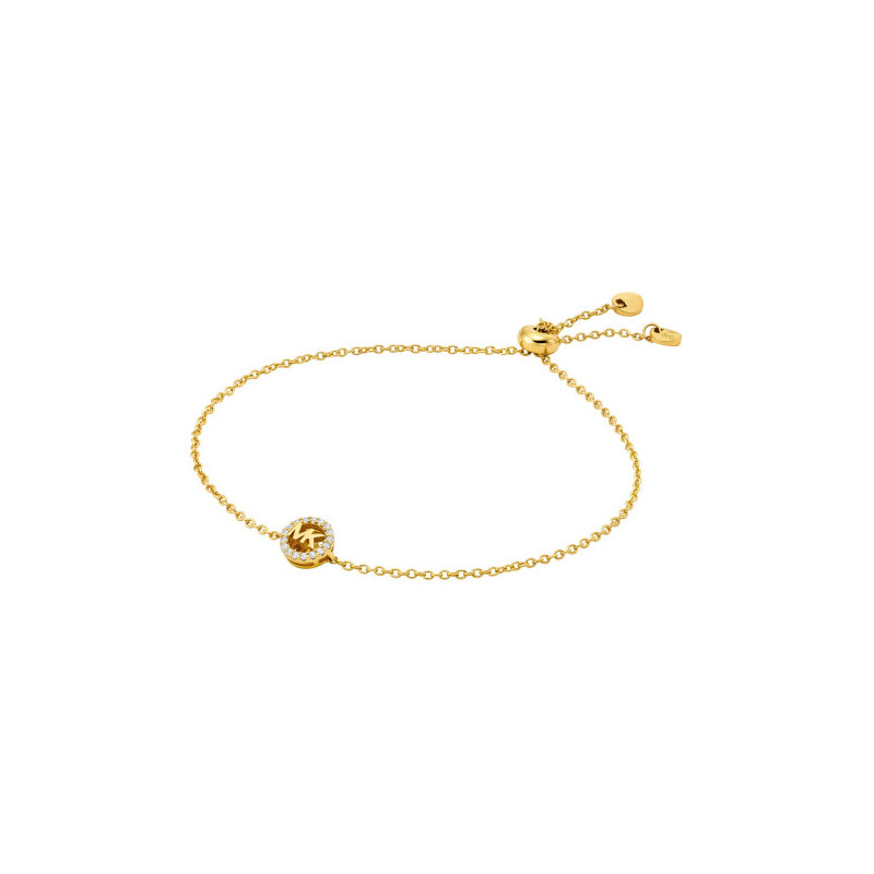 Michael Kors dámský náramek stříbrný pozlacený MKC1762CZ710 109130144